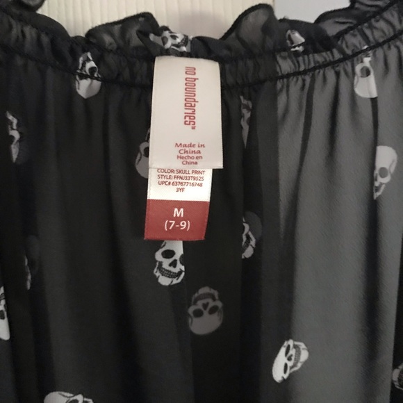 Sheer skull blouse - Picture 5 of 5